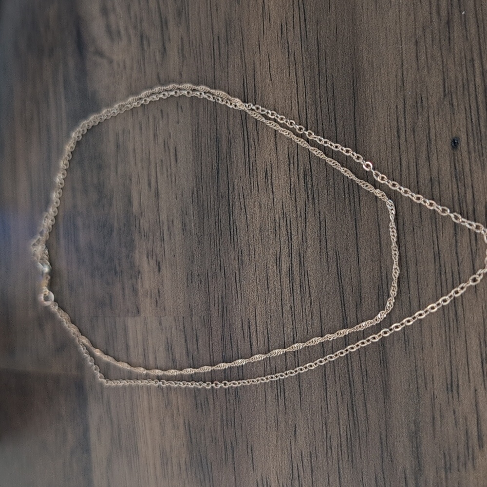 Gold Snake Pendant Necklace - Picture 3 of 3